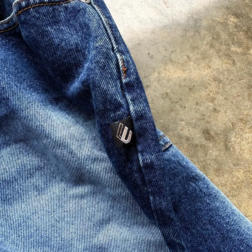 Super baggy‎ Vintage Y2K Webs Blue Jeans
